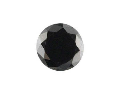 Treated black diamond