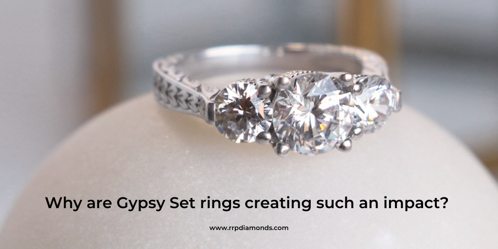 gypsy diamond ring