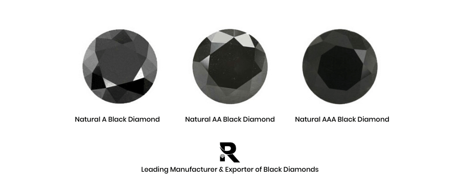 How are black diamonds graded 