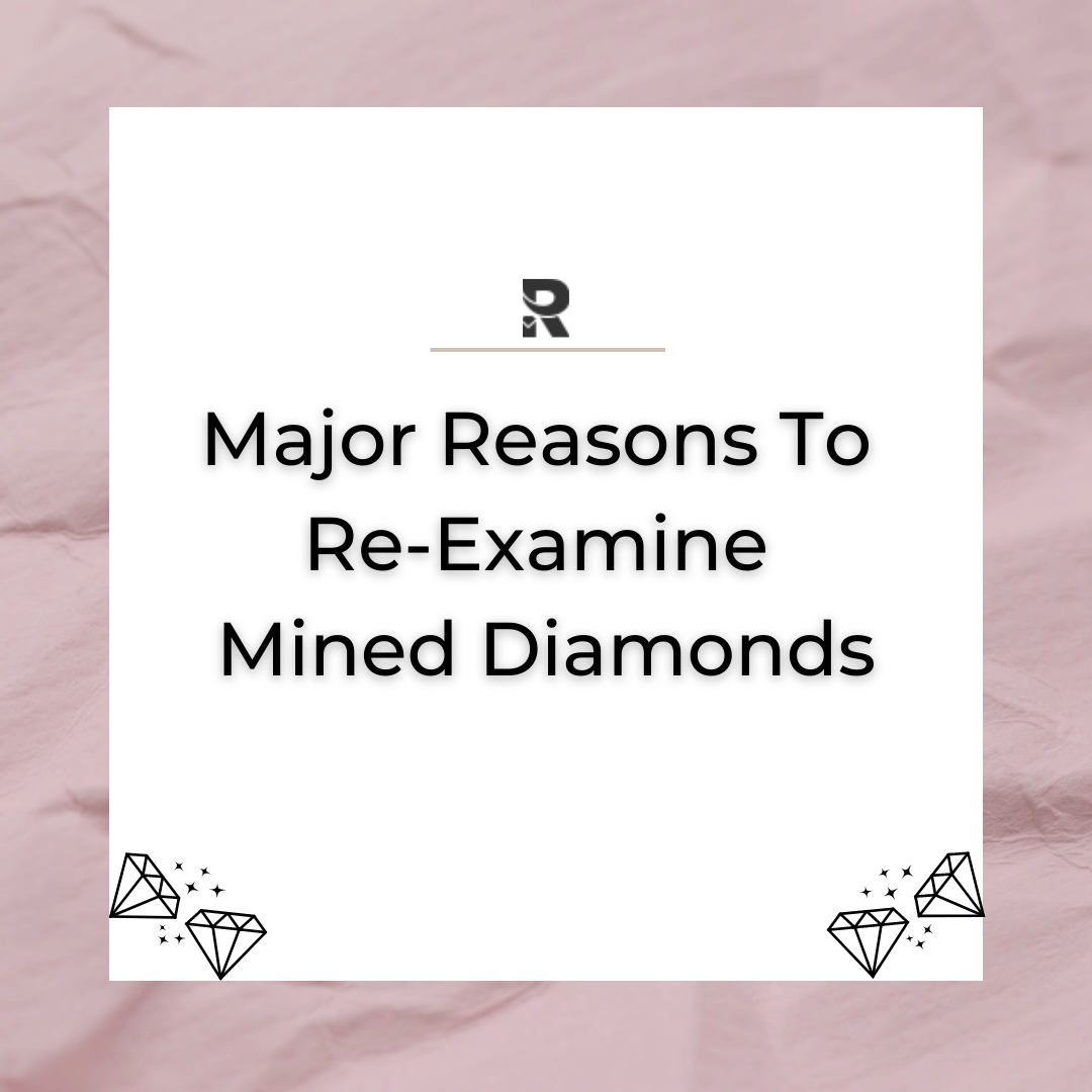 re-examine mined diamond