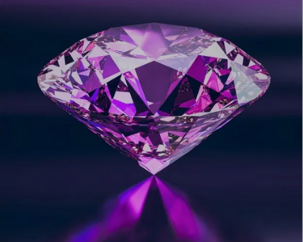 purple diamond