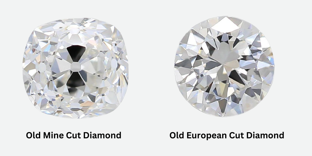 A Comparison Between the Old Mine Cut and the Old European Cut 