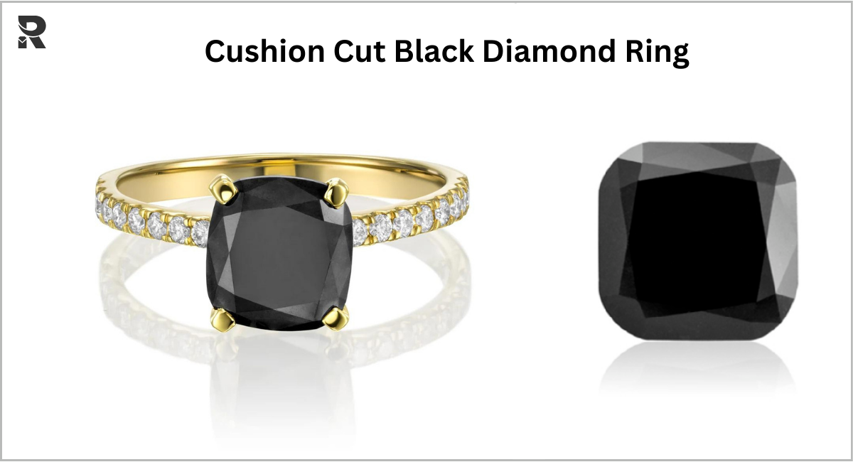 Black Cushion Cut Diamond Ring: The New Favorite Couples Choice