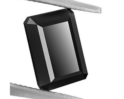 Radiant Cut Shape Black Diamond 