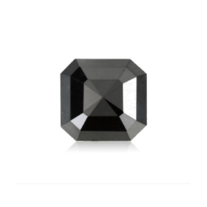 Asscher Shape Black Diamond