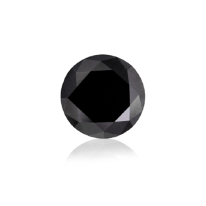 Round Shape Calibrated Black Diamond
