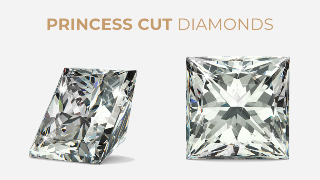 Gift Your Queen A Princess Cut Diamond Ring and Make Her Feel Loved