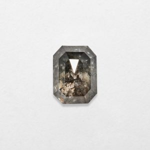 0.75ct Radiant Shape Salt & Pepper Natural Diamond