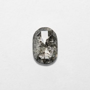 1.52ct Oval Shape Salt & Pepper Natural Diamond