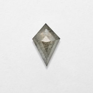 1.04ct Kite Shape Salt & Pepper Natural Diamond