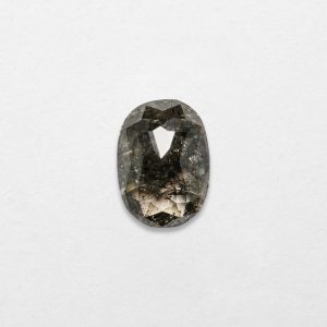 1.30ct Oval Shape Salt & Pepper Natural Diamond