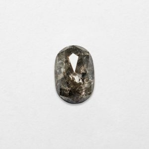 1.94ct Oval Shape Salt & Pepper Natural Diamond