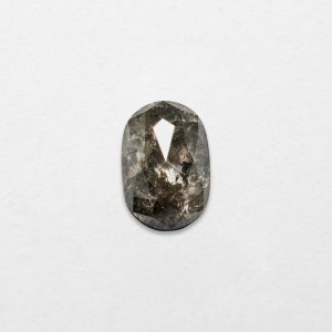 1.94ct Oval Shape Salt & Pepper Natural Diamond