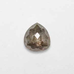 1.10ct Pear Shape Salt & Pepper Natural Diamond