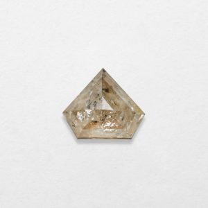 0.91ct kite Shape Salt & Pepper Natural Diamond