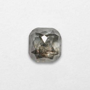 1.71ct Cushion Shape Salt & Pepper Natural Diamond