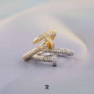 Screw Diamond Ring