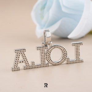 Custom Made 'LOLA' Diamond Name Pendant