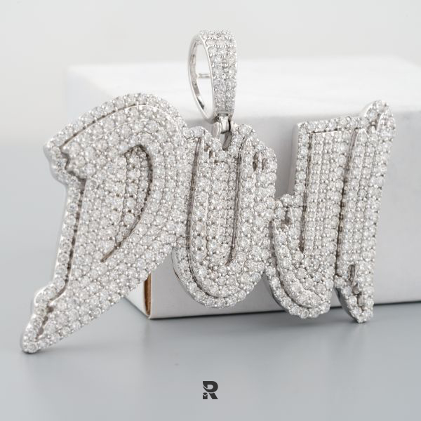 Custom Made DUJI Diamond Pendant