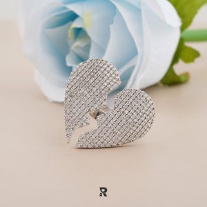 Broken Heart Custom Made Ring