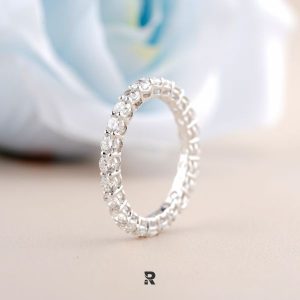 Natural Diamond Wedding Band