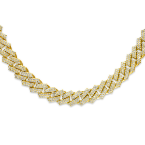 14mm Real Diamond Cuban Link Chain