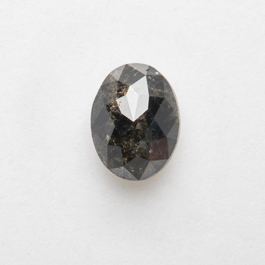 0.88Ct Oval Cut Rustic Natural Diamond