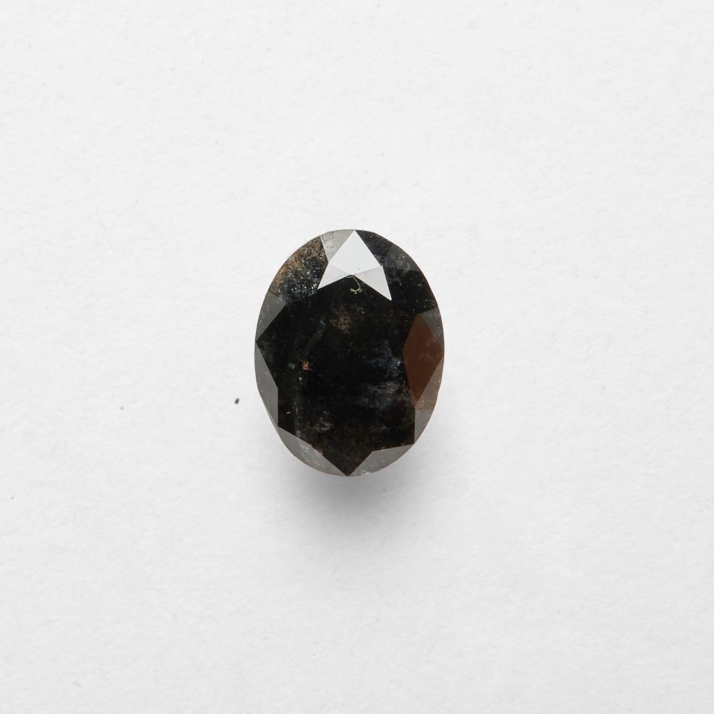 0.88Ct Oval Cut Rustic Natural Diamond