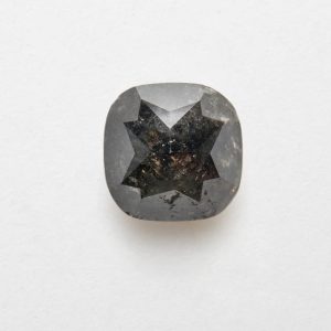 1.93ct Cushion Salt and Pepper Diamond