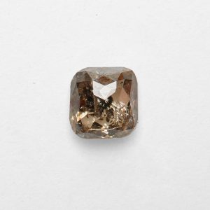 0.62ct Cushion Cut Salt and Pepper Diamond