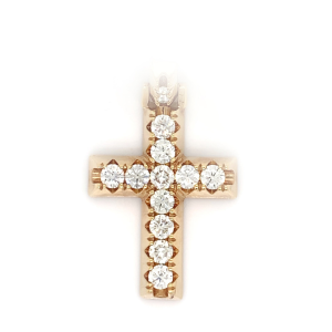 2.15 CT Elevated Prong Cross Diamond Pendant 2.15 CT Elevated Prong Cross Diamond Pendant