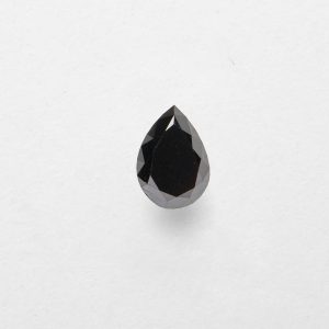 1.26ct Pear Cut Salt and Pepper Diamond