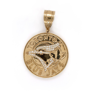 0.75 CT Toronto Blue Jays Diamond Pendant 0.75 CT Toronto Blue Jays Diamond Pendant