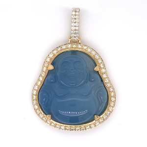 2.50 CT Buddha Diamond Pendant