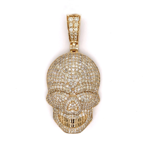 5.7 CT Skull Diamond Pendant 5.7 CT Skull Diamond Pendant