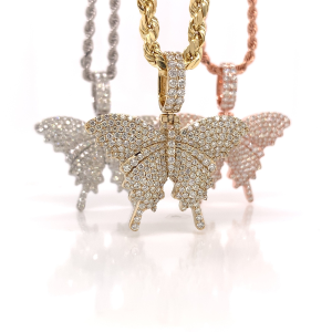 1.70 CT Butterfly Diamond Pendant 1.70 CT Butterfly Diamond Pendant