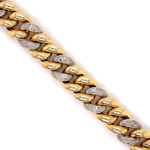 Real Diamond Cuban Bracelet