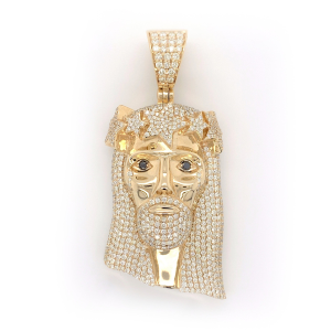 6.00 CT Jesus Diamond Pendant 6.00 CT Jesus Diamond Pendant