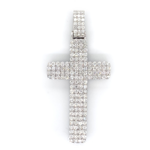 3.00 CT Cross Diamond Pendant 3.00 CT Cross Diamond Pendant