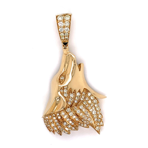 1.50 CT Wolf Diamond Pendant 1.50 CT Wolf Diamond Pendant