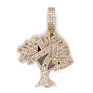 3.00 CT Money Tree Diamond Pendant 3.00 CT Money Tree Diamond Pendant