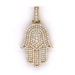2.75 CT Hamsa Hand Diamond Pendant 2.75 CT Hamsa Hand Diamond Pendant