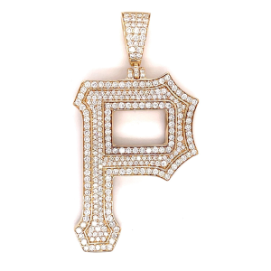 3.00 CT Letter "P" Diamond Pendant 3.00 CT Letter "P" Diamond Pendant
