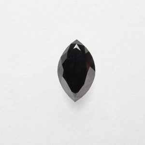 1.13ct Marquise Cut Salt and Pepper Diamond