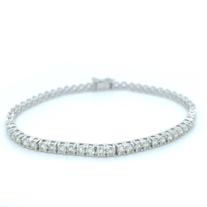 2.00Ct Natural Round Diamond Tennis Bracelet