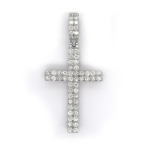 2.00 CT Concave Cross Diamond Pendant 2.00 CT Concave Cross Diamond Pendant
