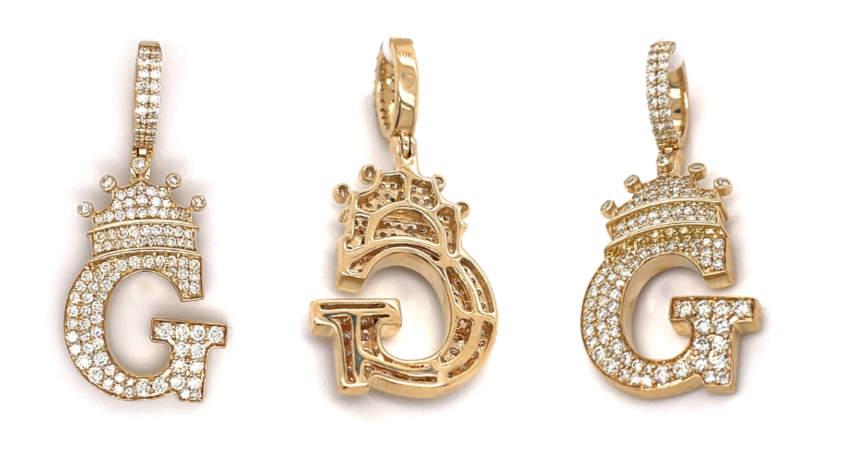 What Are Custom letter Diamond Pendants